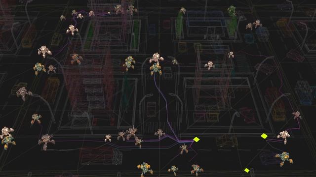 Houdini Crowd - Pathfinding смотреть онлайн