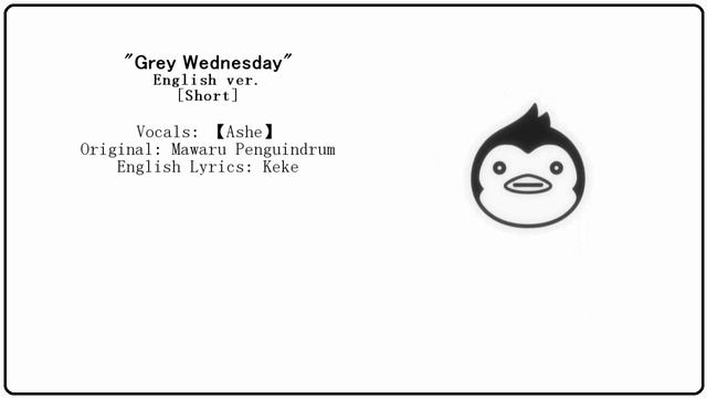 [Mawaru Penguindrum ED] 『Grey Wednesday』 【Ashe】 смотреть онлайн
