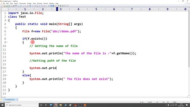 Java code to display file information | how to display file information using java смотреть онлайн