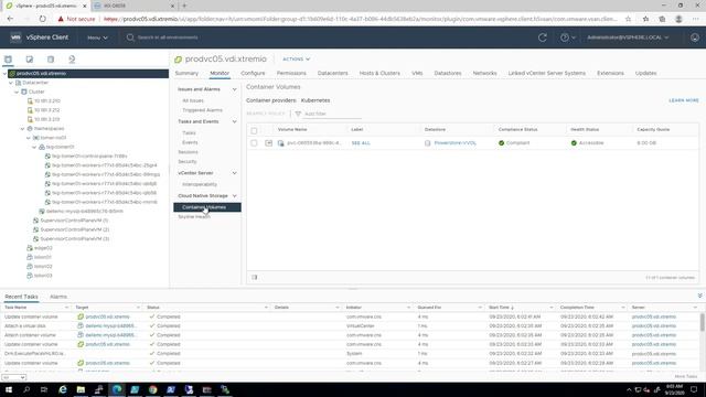 Dell EMC PowerStore integration with VMware vSphere 7.0 U1 Tanzu Kubernetes Grid (TKG) смотреть онлайн