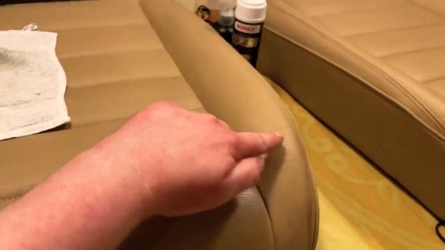 Leder Reinigen Und Aufarbeiten - VW Touareg V10 TDI Umbau - Folge 5