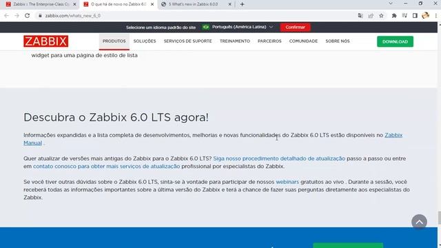 01- Apresentação das novidades do Zabbix 6.0. смотреть онлайн