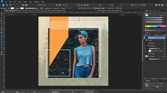 Make an Ad Flyer Design in Affinity Designer смотреть онлайн