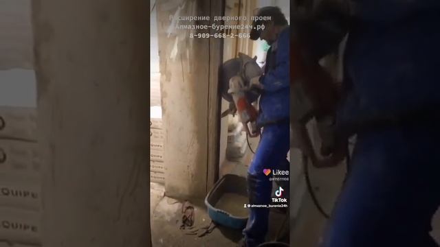 Расширение проема выпилить проем без пыли расширить проем алмазная резка бетона с подачей воды смотреть онлайн