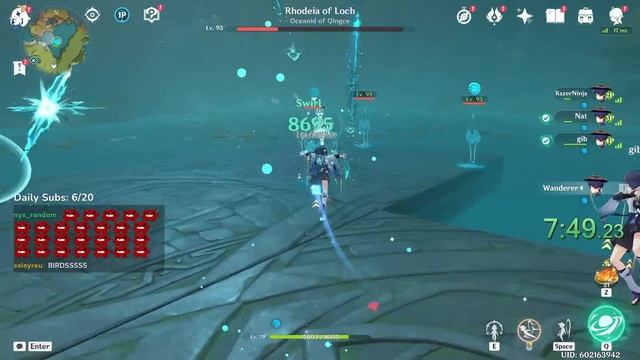 I Split the World in Half with 4 Wanderers | Genshin Impact смотреть онлайн