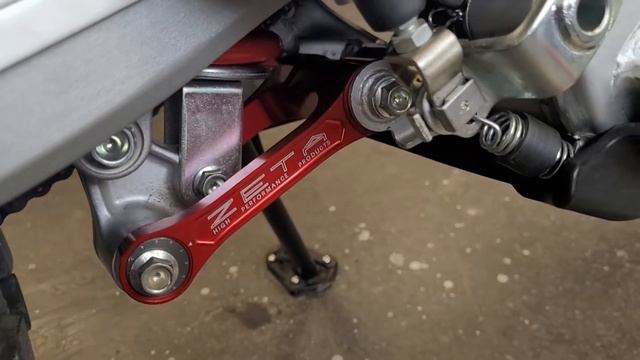 Honda CRF300L K-Tech Feder Und ZETA Adjustable Lowering Link Kit