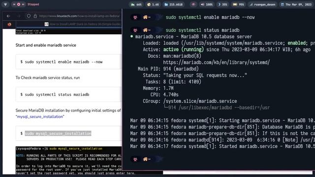 How to Install LAMP And PHPMyAdmin on Fedora смотреть онлайн