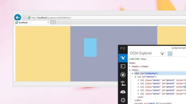 Simple carousel Javascript CSS slide loop with math - Non jQuery смотреть онлайн