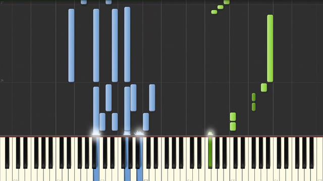 Twilight - Bella's lullaby - Piano tutorial (Synthesia) смотреть онлайн