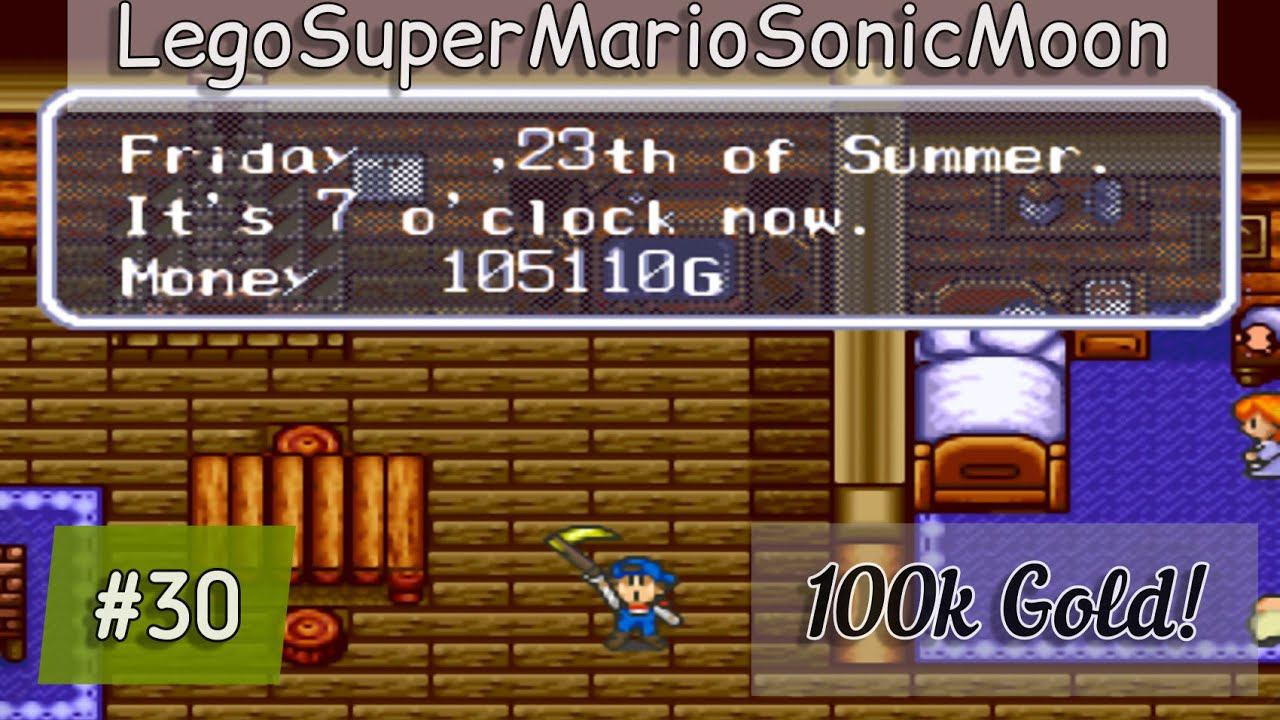 Harvest Moon SNES : 100k Gold! Longplay walkthrough #30 stream asmr. смотреть онлайн