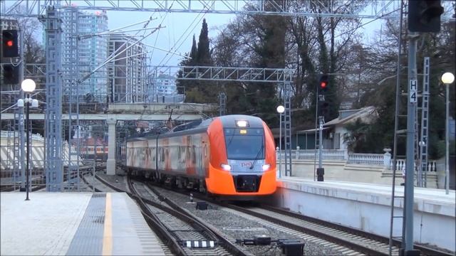 [1/2] Олимпиада в Сочи: железная дорога / Olympic railway in Sochi 2014 смотреть онлайн