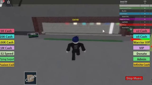 Тюрьма Tycoon/Roblox смотреть онлайн