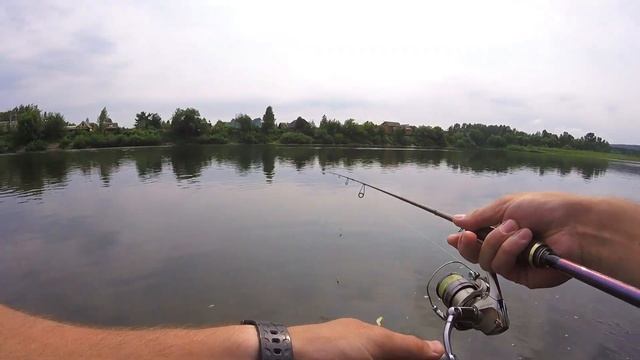 Рыбалка на р.Кондома. КРУПНЫЙ ОКУНЬ ЧУТЬ НЕ СЛОМАЛ #СПИННИНГ. Рыбалка Новокузнецк. смотреть онлайн