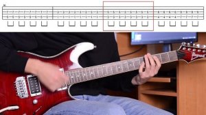 Как играть Кукрыниксы - Не беда на электрогитаре + Табы. Разбор партии гитары (урок, Guitar Cover)