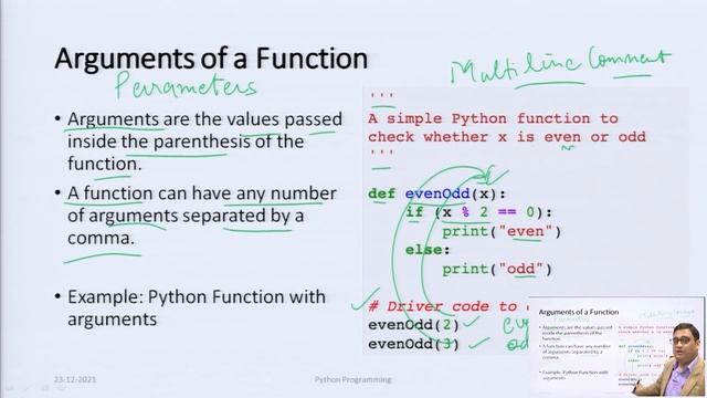 Python Programming | Functions Part-1| AKTU Digital Education смотреть онлайн