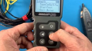 СЕТЕВОЙ ТЕСТЕР NOYAFA NF 8209 ПРОВЕРКА КАБЕЛЬ ДЛЯ ВИДЕОНАБЛЮДЕНИЯ