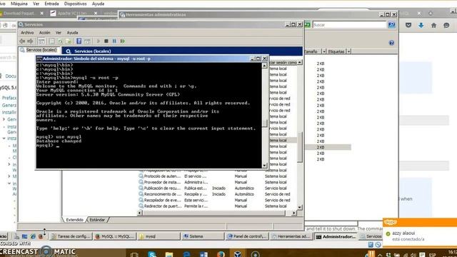 Instalación de Mysql 5.6.30 en Win server 2008 - Parte 3 смотреть онлайн
