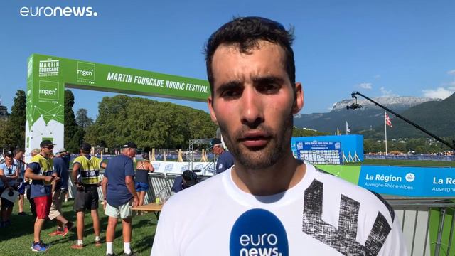 Bei 31 Grad: Biathleten feiern "Nordic Festival" смотреть онлайн