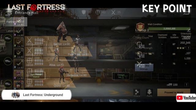 【Last Fortress: Underground】GAME STRATEGIES | Barracks and Infirmary смотреть онлайн