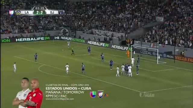 HIGHLIGHTS: LA Galaxy vs San Jose Earthquakes | July 17, 2015 смотреть онлайн