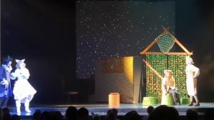 Отрывок из спектакля *кошкин дом* горит  домик