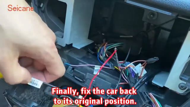 How to Connect Backup Camera to Seicane Radio Head Unit? смотреть онлайн
