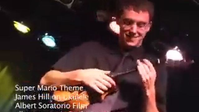 James Hill playing Super Mario Theme (Ukulele) смотреть онлайн