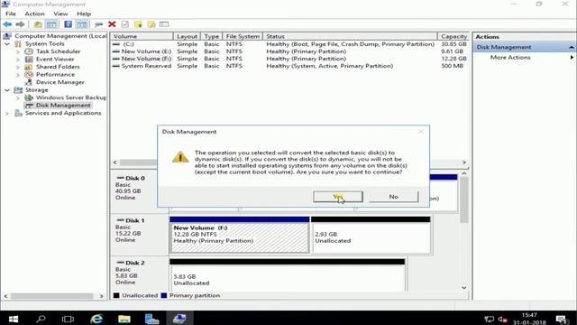 How to Create Spanned Volume Windows Server 2019,How to Create Spanned Volume in Dynamic Disk смотреть онлайн