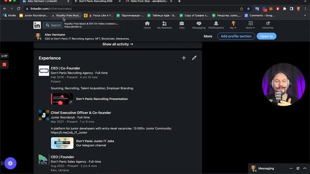 Функціонал LinkedIn: як додати документ до свого профілю смотреть онлайн