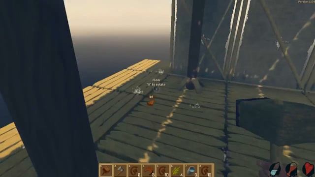 chop chop # 3 Играем в [ Raft ] Запутался в сетке смотреть онлайн