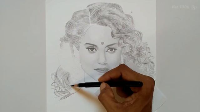 Kangana Ranaut Drawing |Timelapse| |Fine Sketch Art| смотреть онлайн