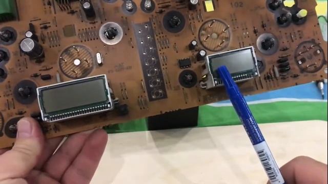 Пересвет Щитка прибора и правильная установка стрелок Subaru SF5 смотреть онлайн