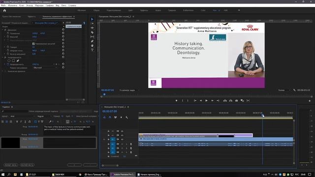 Как в Премьер Про сделать титры SRT смотреть онлайн