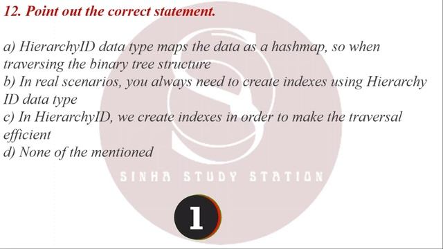 SQL Server Xquery || 20 MCQ With Explanation || SQL Server Hierarchies || DBA Interview Questions смотреть онлайн