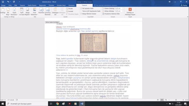 Word de sayfa numarası ekleme / kaldırma, Alt bilgi ve Üst Bilgiyi kapatmak смотреть онлайн