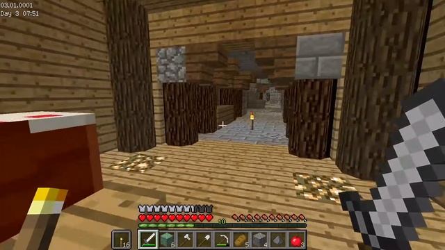 ВЫЖИВАНИЕ В МИРЕ С ПАРАЗИТАМИ! 100 ДНЕЙ В MINECRAFT #1 смотреть онлайн