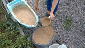 Подготовка глины со своего участка. Глина для ручной лепки.