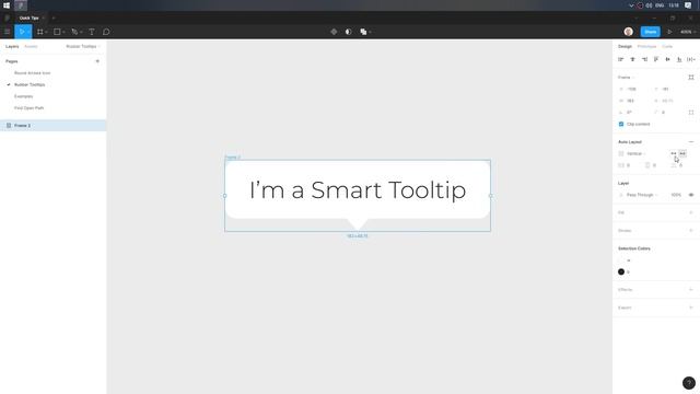Figma | How create a Smart Tooltip смотреть онлайн