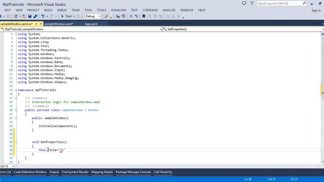 Part 20 Setting Icon of a Window in WPF смотреть онлайн