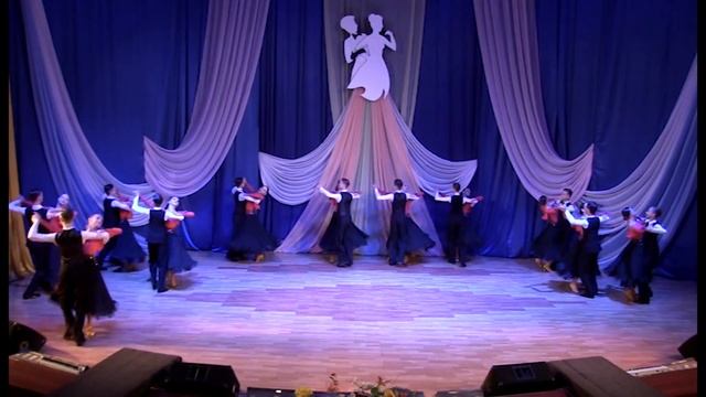 "Вальс", народный ансамбль бального танца "Фантазия" г.Донецк смотреть онлайн