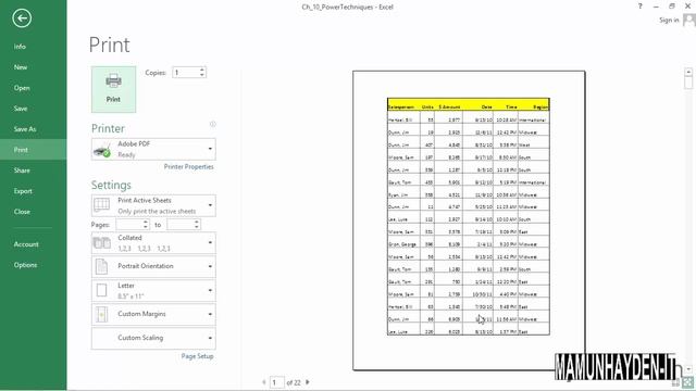 microsoft excel tutorial | Formatting a list for double-spaced printing смотреть онлайн