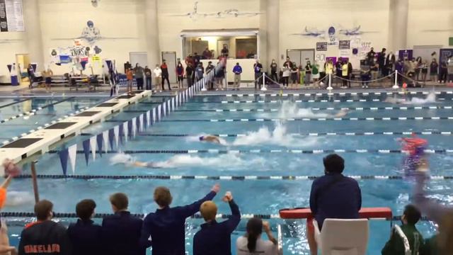 2021 FISD District Swimming 400 FR Relay Men смотреть онлайн