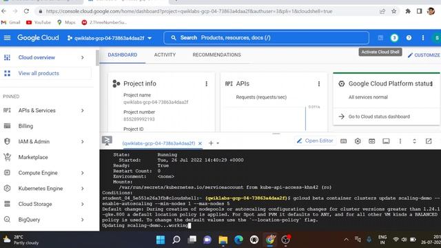 Understanding and Combining GKE Autoscaling Strategies | Qwiklabs смотреть онлайн