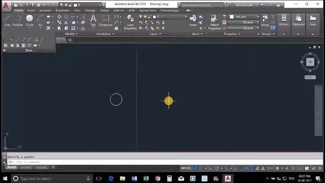 AutoCAD 2018 - 16. Point Command, PType, PDMode, PDSize смотреть онлайн