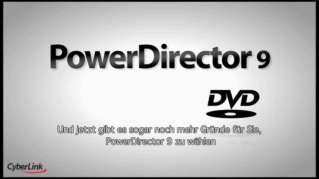 PowerDirector 9 -- Eine Revolution in der Videobearbeitung смотреть онлайн