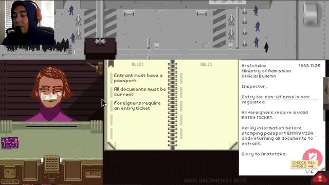 I'm A GOODY TWO SHOES BABY | Papers, Please! [15] смотреть онлайн