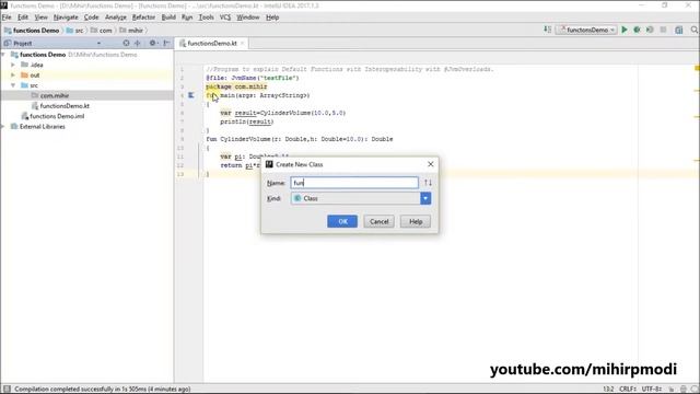 #172 Kotlin Tutorial | Default Functions with Interoperability смотреть онлайн