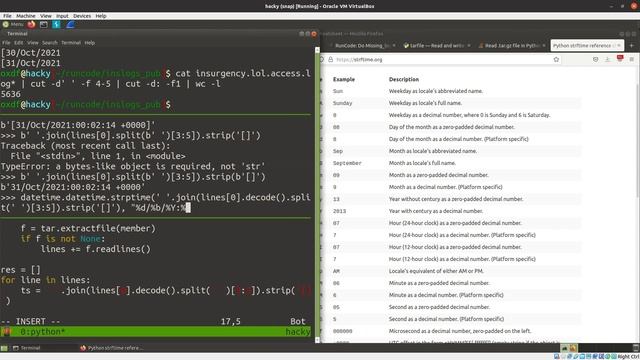 Missing_logs [RunCode 2021] смотреть онлайн