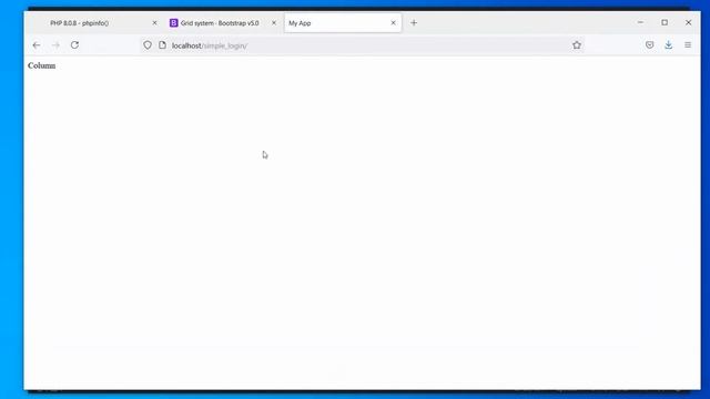 PHP Beyond Basics: /PHP8/MARIA DB/BOOTSTRAP - 5/-Simple Login #2 (2021) смотреть онлайн
