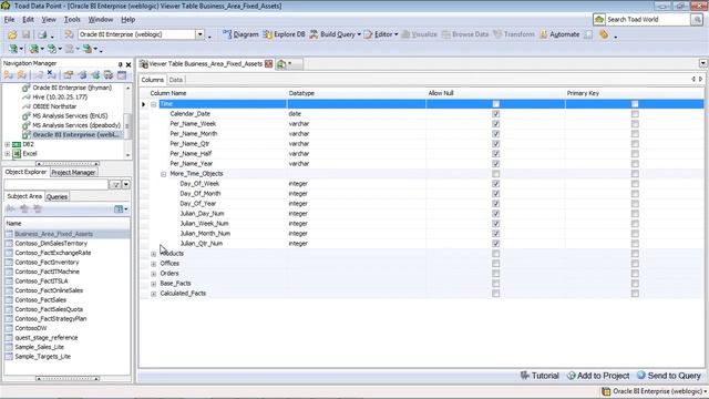 Introduction to the enhanced OBIEE connector in Toad Data Point смотреть онлайн
